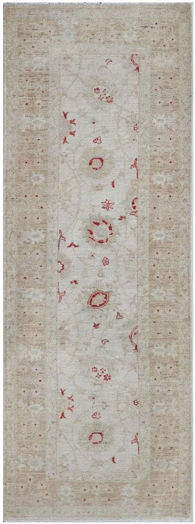 Ziegler Tappeto orientale 70x200 Beige (Pakistan) Annodato A Mano
