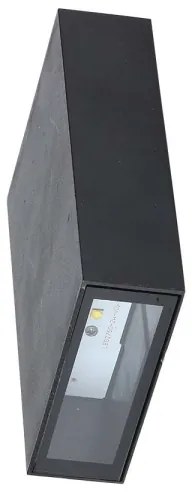 Applique a LED da esterno LED/4W/230V 3000K IP65 nero