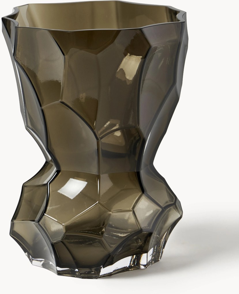 Vaso in vetro soffiato Reflection, alt. 30 cm