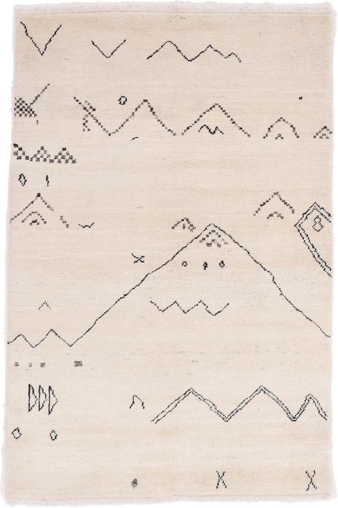 Berber Tappeto 180x120 (Afghanistan) Annodato A Mano