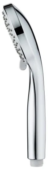 WENKO 24918100 - Doccetta BASIC LINE 9,5x9,5 cm cromo lucido/argento