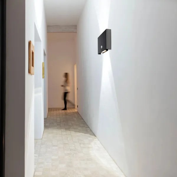 JUST LIGHT. 19471-18 - Lampada LED da esterno con sensore 2xLED/1,25W/3,7V 4400mAh IP44