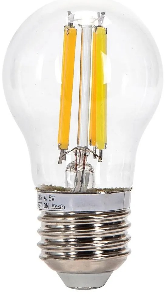 Lampadina LED FILAMENT G45 E27/4,5W/230V 2700-6500K - Aigostar