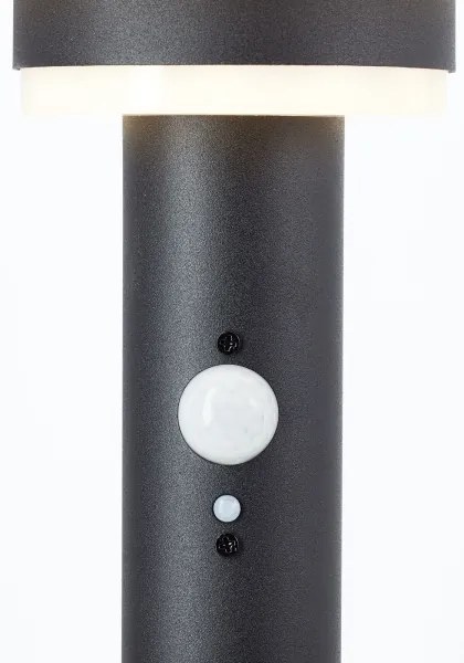 Brilliant - Lampada solare LED con sensore GARVINA LED/3W/3,7V 85 cm IP44 nero