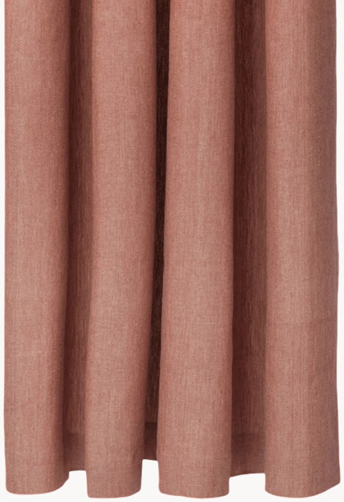 Tenda doccia in cotone biologico Chambray, idrorepellente