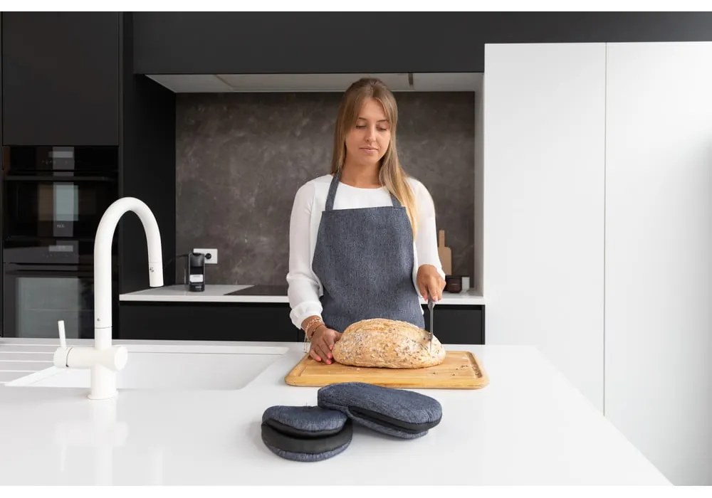 Set di 2 presine grigio scuro - Tiseco Home Studio