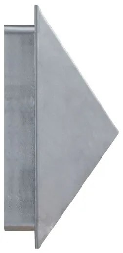 Nordlux - Applique da esterno PONTIO 1xGU10/25W/230V IP54 argento