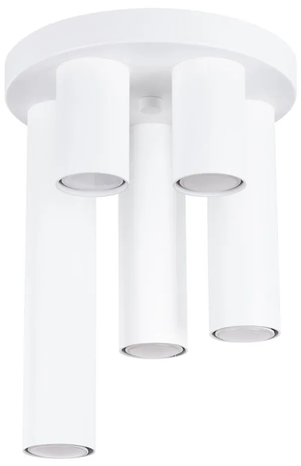 Sollux SL.1465 - Faretto LAGOS 5xGU10/10W/230V bianco