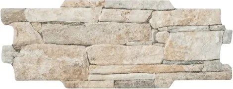 Rivestimento Effetto Muretto 16x40 In Gres Porcellanato Murales Beige