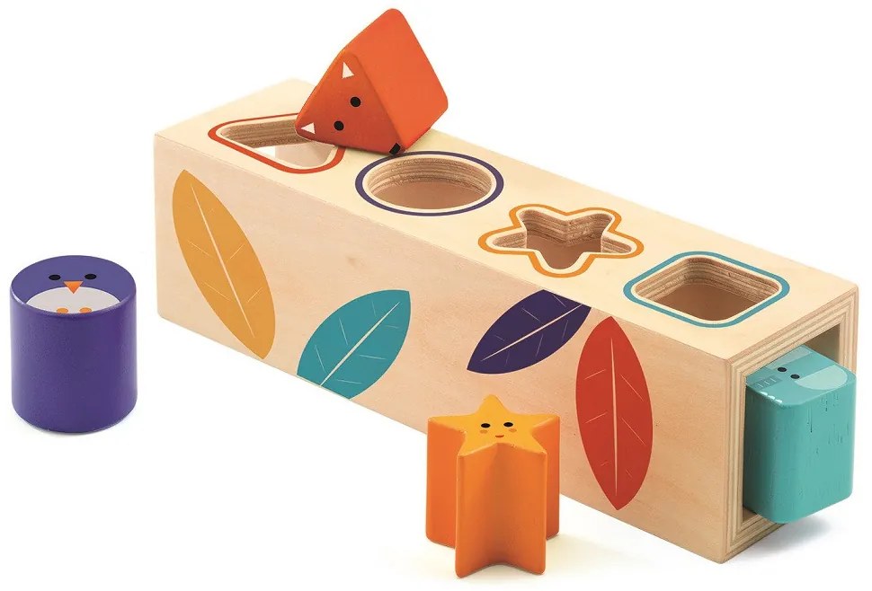 Puzzle di legno - forme geometriche