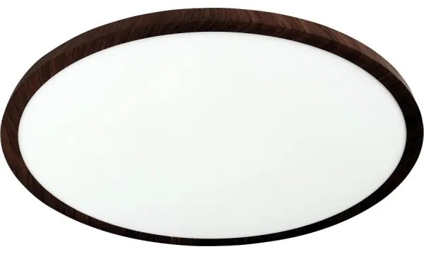 Plafoniera da soffitto LED/32W/230V 3000/4000/6500K diam. 40 cm marrone