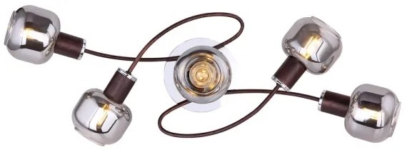 Globo 54303-5 - Luce Spot PALLO 5xE14/40W/230V