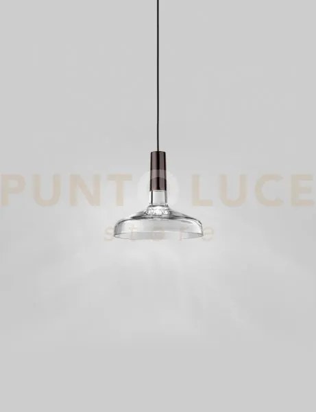 Scintilla sospensione g cristallo trasparente bronzo lucido 2 l2211...