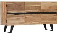 Credenza 150x40x79 cm in Legno Massello di Acacia