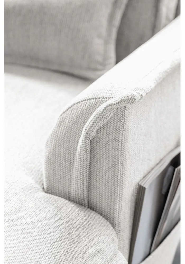 Divano letto angolare beige (angolo sinistro/"U") Charming Charlie - Miuform