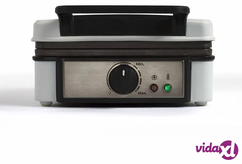 Livoo Piastra per Waffle con Termostato Regolabile 1200 W Bianca