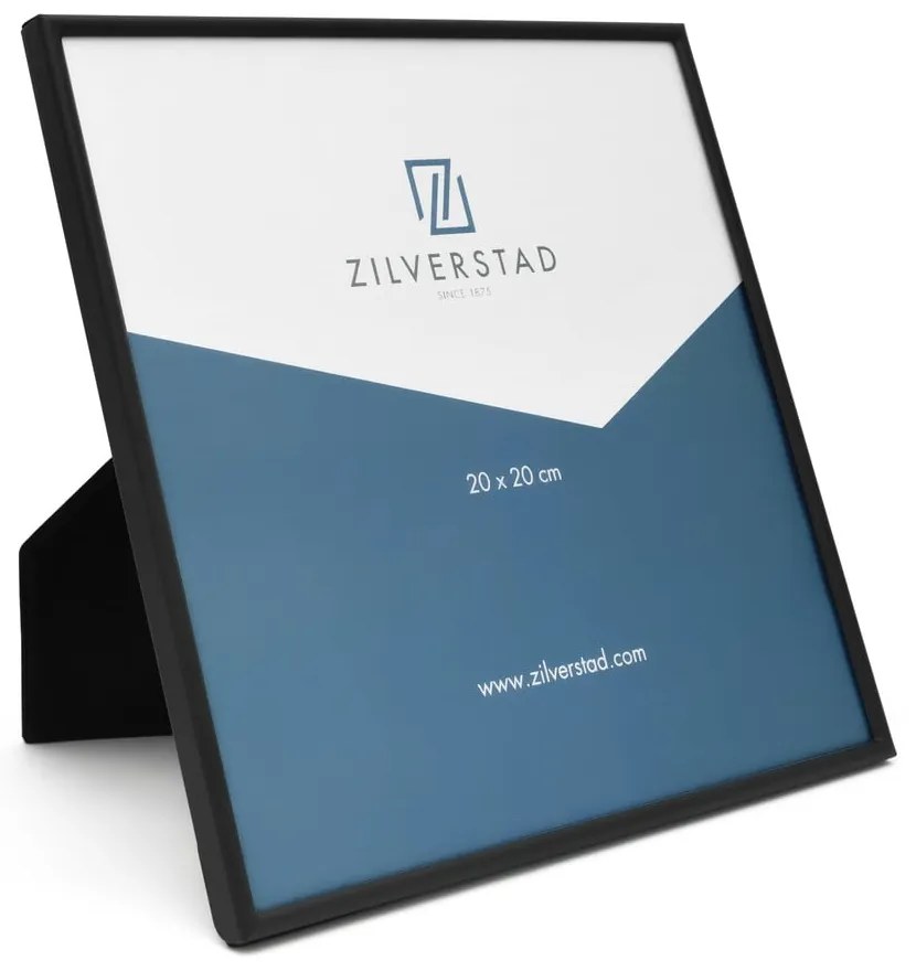Cornice da appoggio/parete in metallo nero 20x20 cm Sweet Memory - Zilverstad