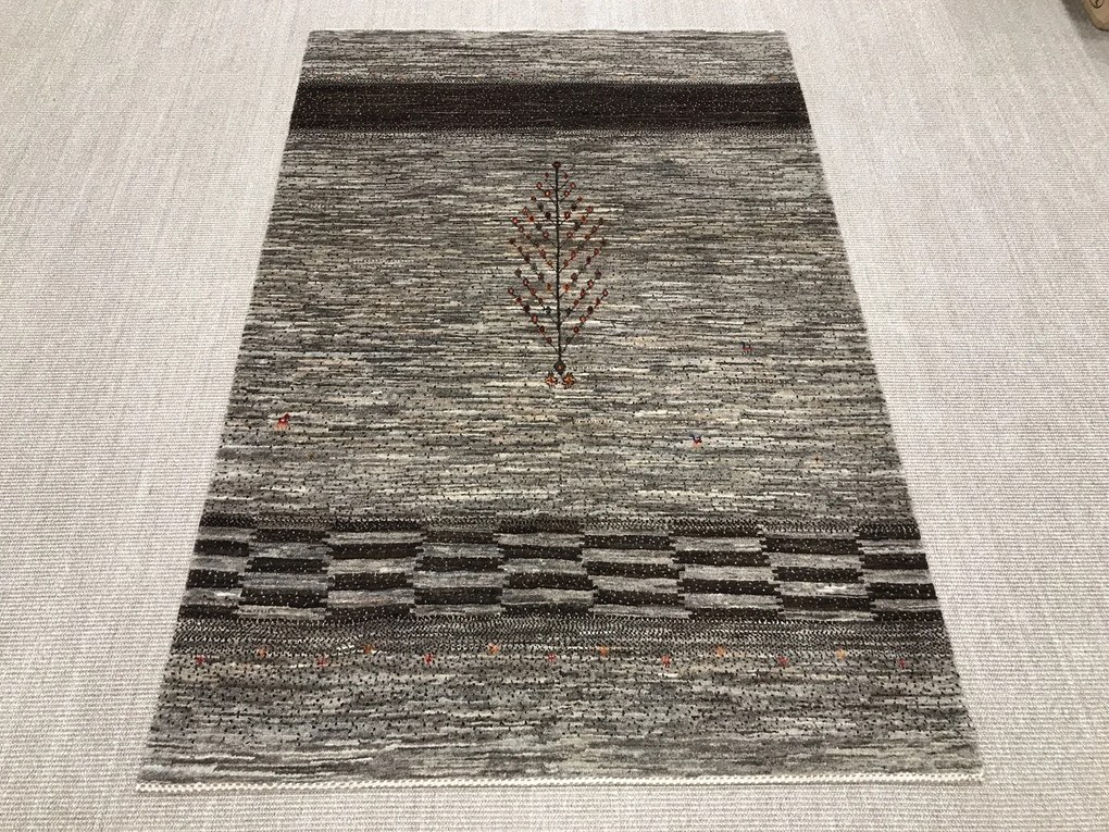 Loribaft Tappeto 120x180 Marrone (Iran) Annodato A Mano