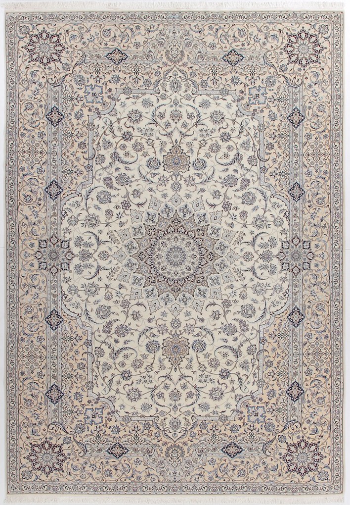 Nain Tappeto 220x320 (Iran) Annodato A Mano