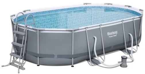 Piscina fuori terra ovale 488x305x107 cm con pompa Bestway 56448