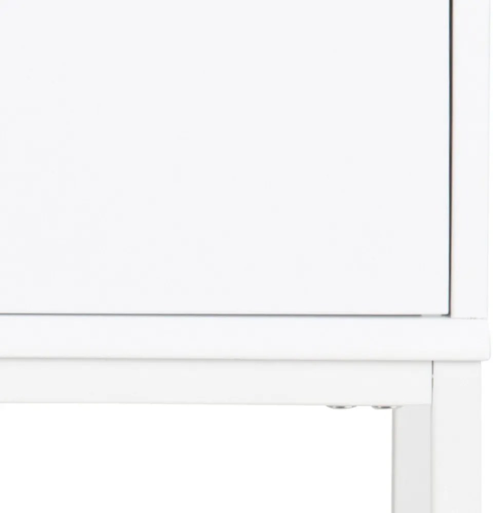 Comodino bianco Mitra - Actona