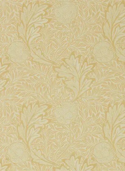 Obst Tapete Apple von Morris & Co. - Honey Gold