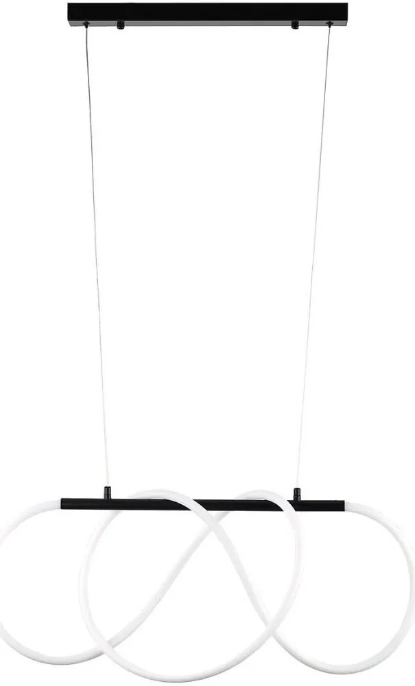 Lampadario LED a sospensione su cavo FLEXI LED/36W/230V 4000K nero