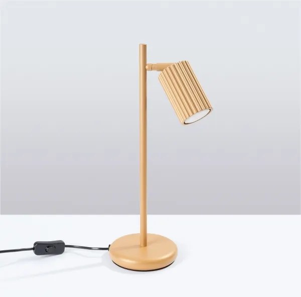 Brilagi - Lampada da tavolo LED CRESTO 1xGU10/10W/230V dorata