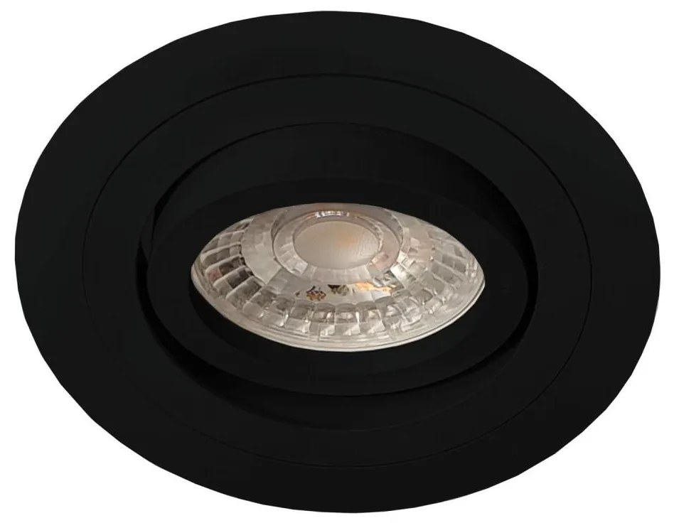 Brosline 3024 - Faretto da incasso TOCHI 1xGU10/10W/230V nero