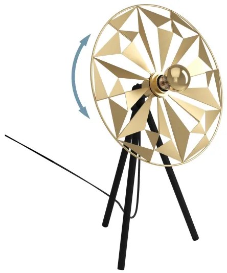 Eglo 43808 - Lampada da tavolo CASTANUELO 1xE27/40W/230V