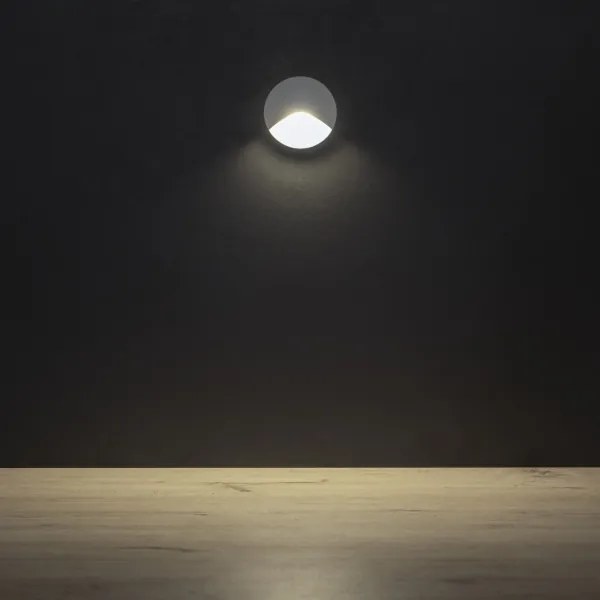 Kanlux 39132 - Lampada a LED per scale EXIN LED/2,5W/230V 4000K IP65 bianca rotonda