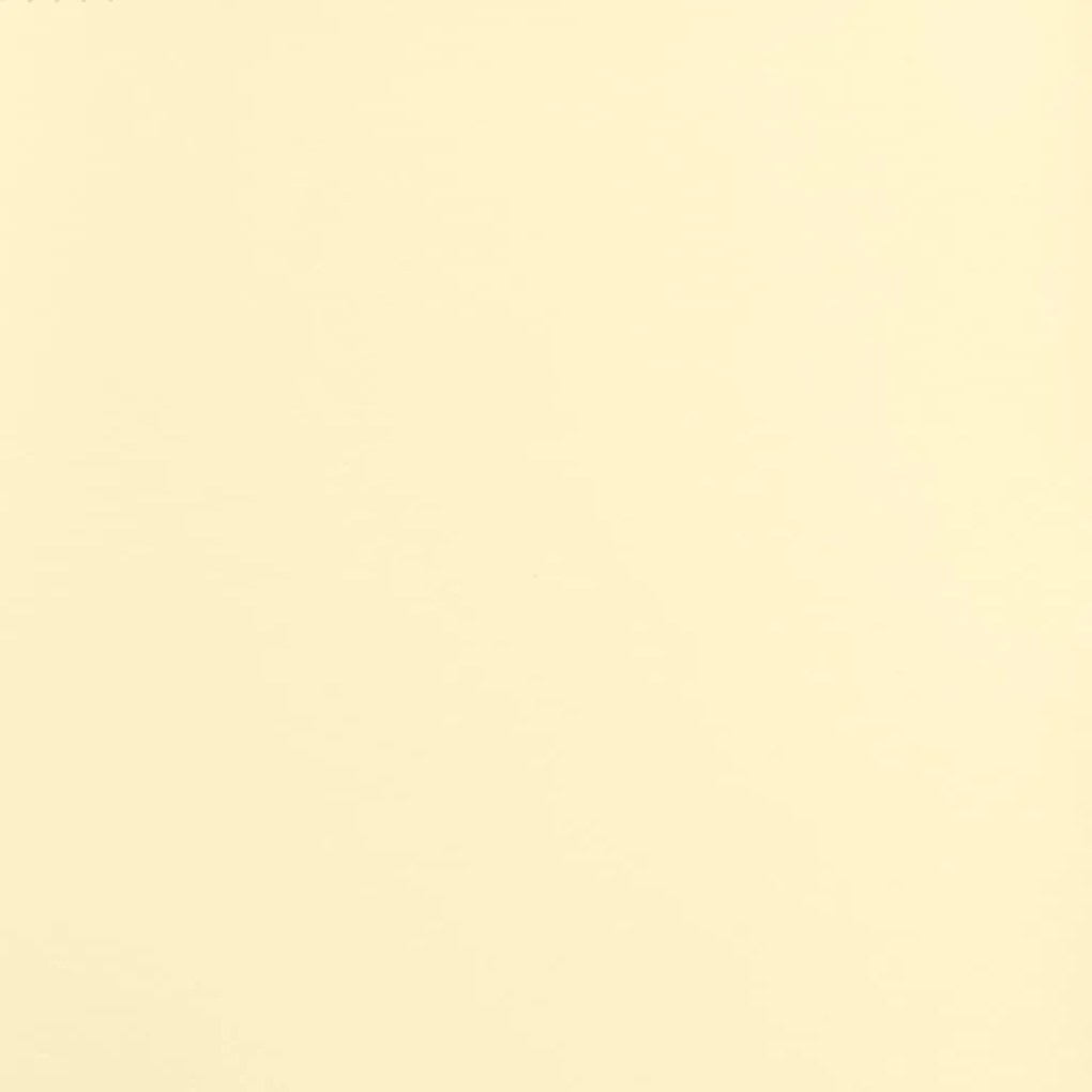 Poggiapiedi crema 60x60x36 cm in similpelle