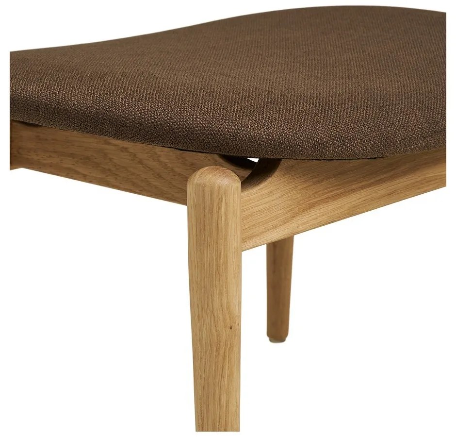 Poggiapiedi marrone Olvera – House Nordic