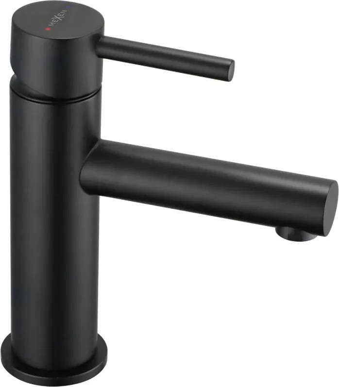 Mexen Elba rubinetto per lavabo, nero - 74100-70