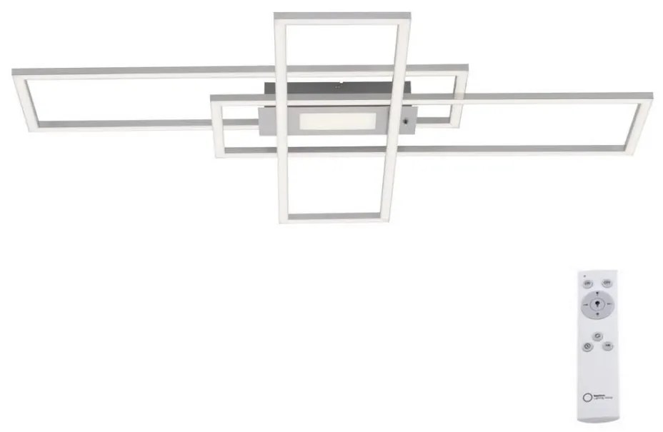 Leuchten Direkt 14693-55 - Plafoniera LED dimmerabile ASMIN LED/48W/230V