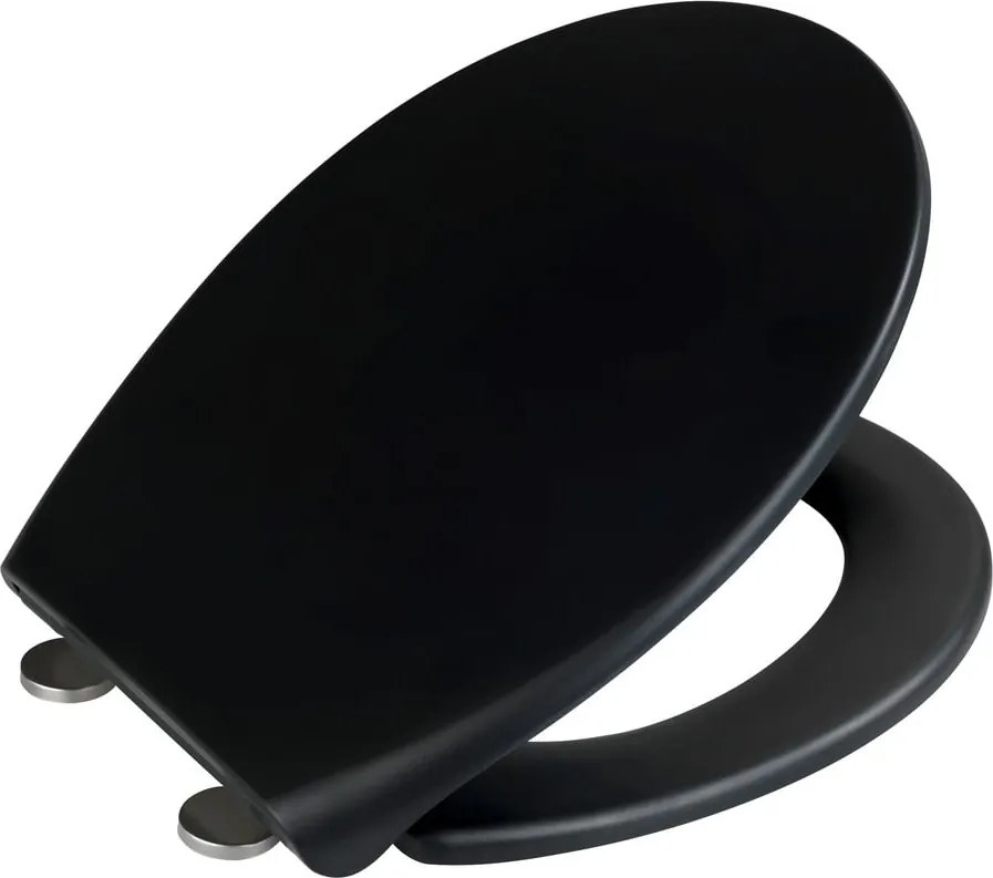 Sedile del water nero Ikaria - Wenko