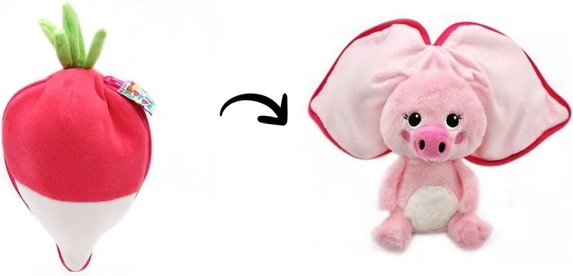 Peluche Flipetz 2in1 Piglet – Les Deglingos