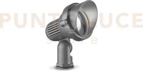 Terra proiettore con picchetto antracite 1 luce attacco gu10