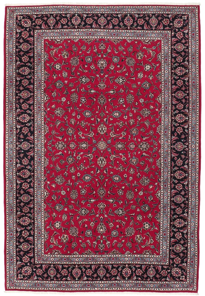 Kashan Tappeto 300x200 (Iran) Annodato A Mano