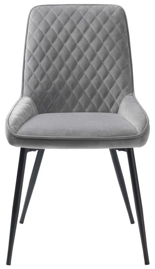 Sedia da pranzo grigia Milton - Unique Furniture