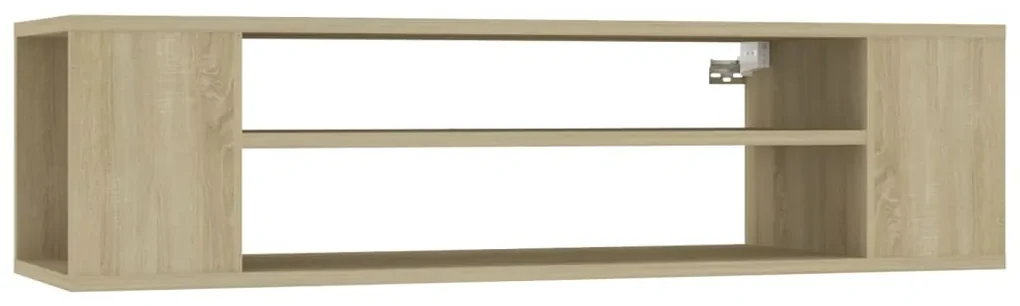 Mobile porta tv sospeso rovere sonoma 100x30x26,5cm truciolato