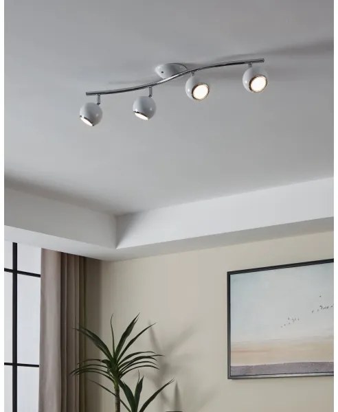 EGLO 31004 - Faretto LED BIMEDA 4xGU10/3W LED