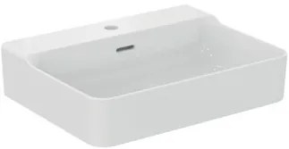 Ideal Standard Conca Lavabo Rettangolare Da Appoggio 60x45 Cm 1 Fori Bianco Seta