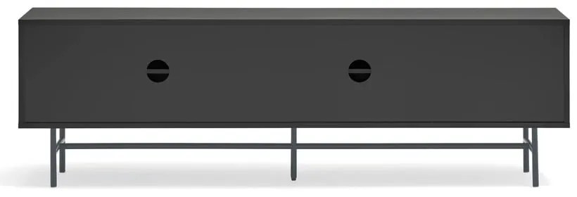 Tavolo TV nero-antracite 180x56 cm Nube - Teulat