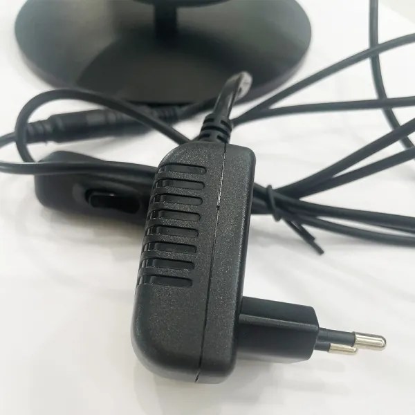 ONLI - Lampada da tavolo LED RINGS LED/17W/230V 4000K 37 cm nera