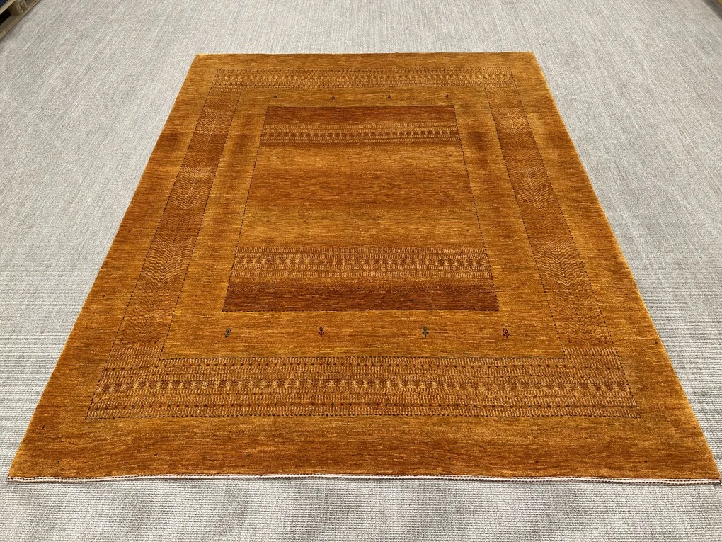 Loribaft Tappeto persiano 230x290 Giallo (Iran) Annodato A Mano