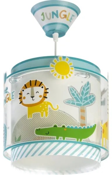Dalber D-76112 - Lampadario per bambini MY LITTLE JUNGLE 1xE27/15W/230V