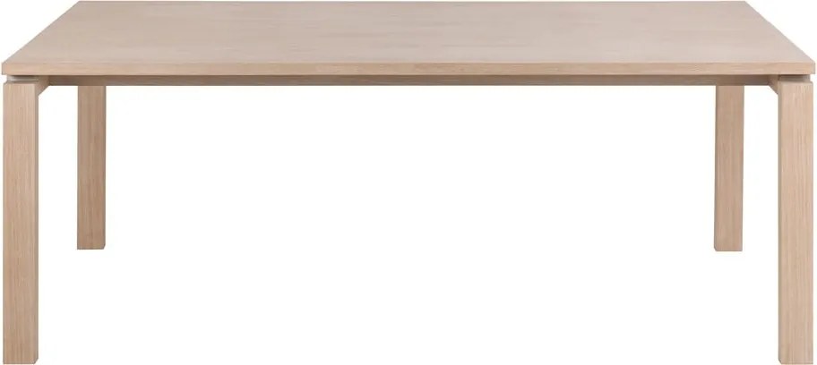 Tavolo da pranzo pieghevole con piano in rovere decorato 100x200 cm Linley - Actona