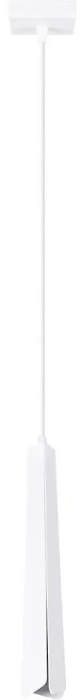 Sollux SL.1397 - Lampadario a sospensione con filo PRYSM 1xG9/8W/230V bianco