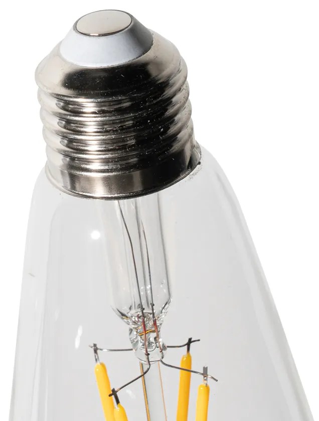 Set di 5 E27 dimbare LED lamp ST64 clear 5W 450 lm 2700K